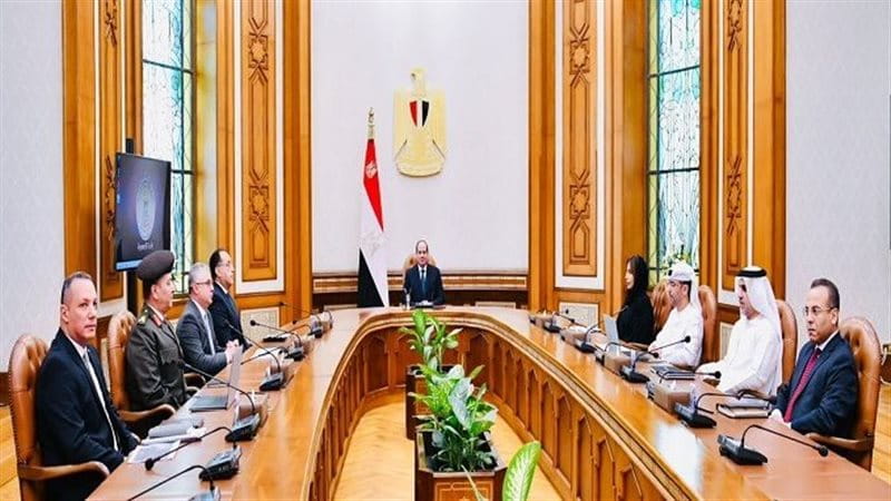 President El-Sisi Receives AD Ports Group CEO