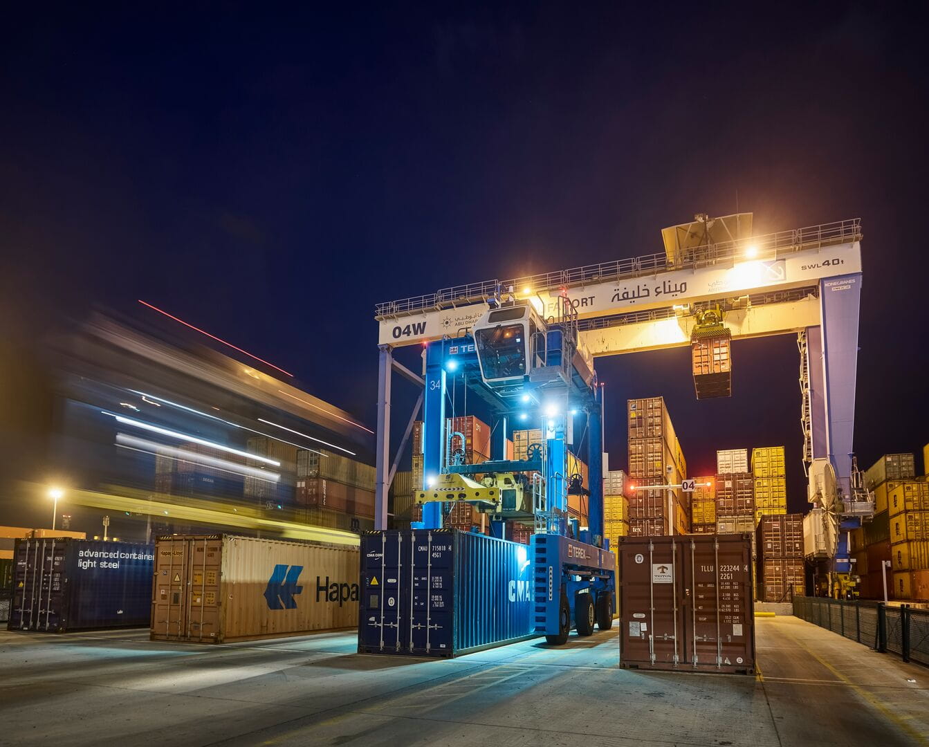 Khalifa Port is Ranked the 3rd Most Efficient Container Port Globally