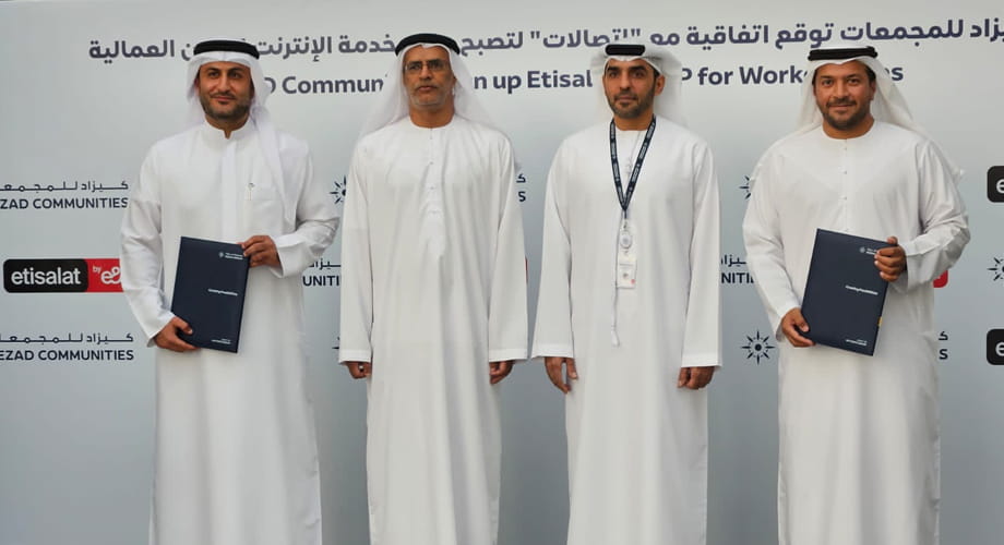 KEZAD Group Enters a Strategic Agreement with etisalat by e& to Upgrade Digital Landscape of Razeen City 