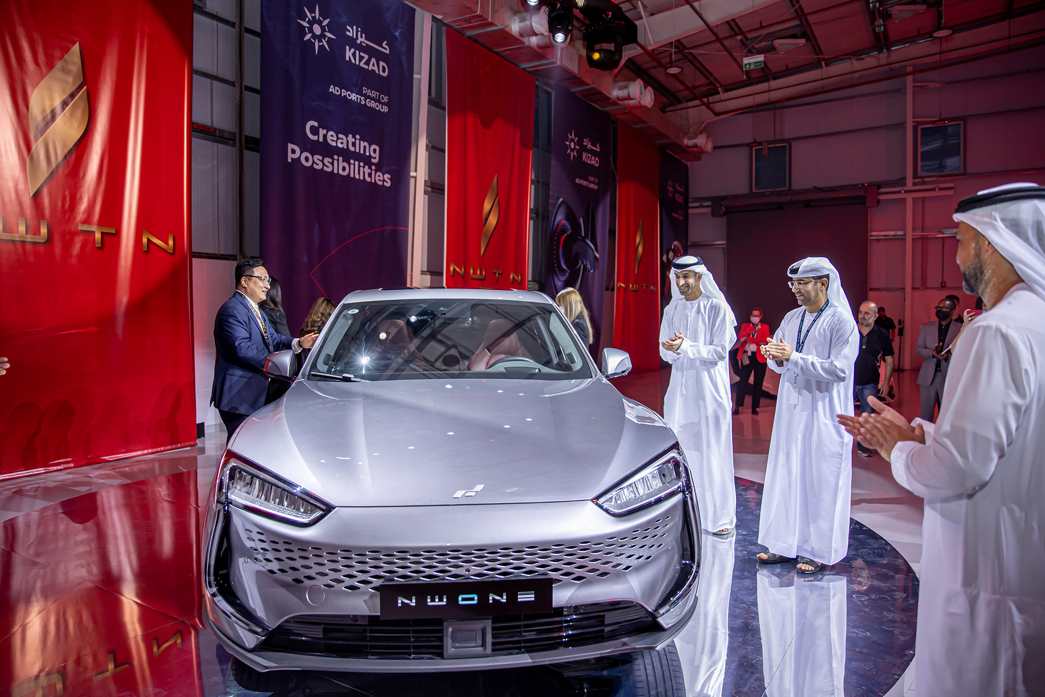 KIZAD welcomes Abu Dhabi's First Electric Vehicles Assembly Facility