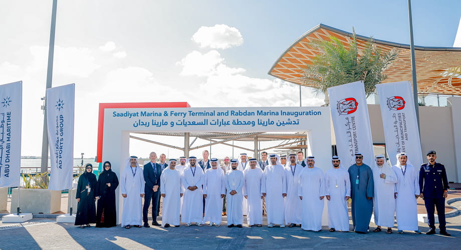 Inauguration of Saadiyat Marina & Ferry Terminal and Rabdan Marina Creates New Maritime Gateways for Abu Dhabi Community
