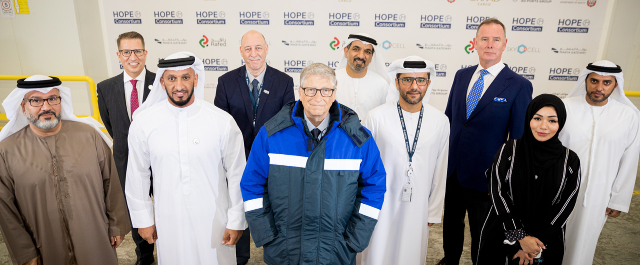 AD Ports Group & HOPE Consortium Host Mr. Bill Gates